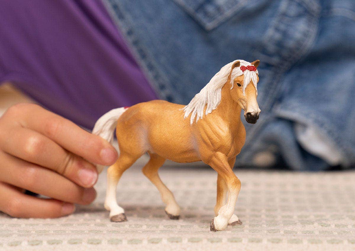 Haflinger Mare Horse Toy Figurine