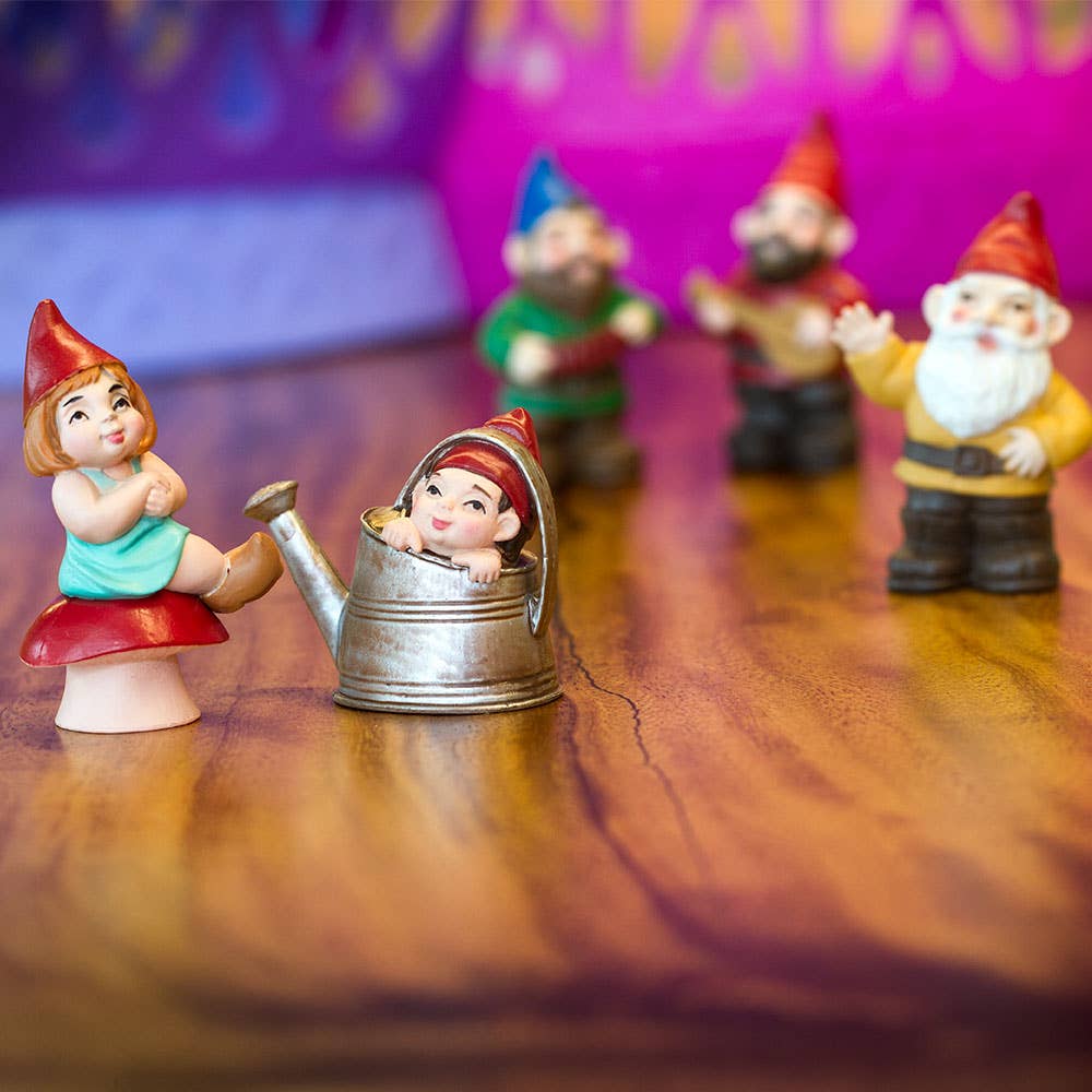 Gnome Family Designer TOOB Figurine Toy for Kids