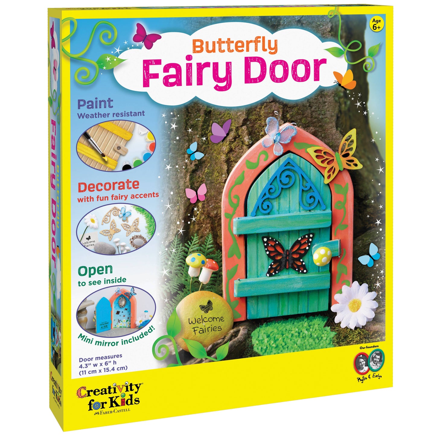 Butterfly Fairy Door - DIY Craft Kit for Kids