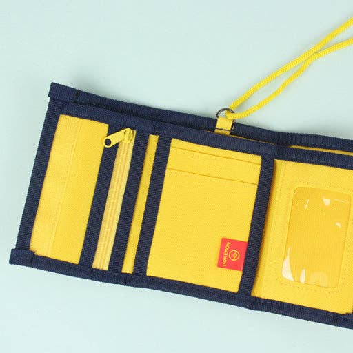 Pokémon Pikachu Velcro Neck Wallet – Tri-Fold ID Wallet