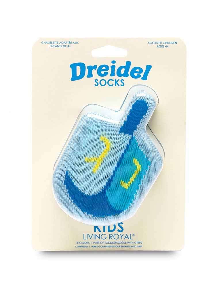 Hanukkah - Dreidel - Socks