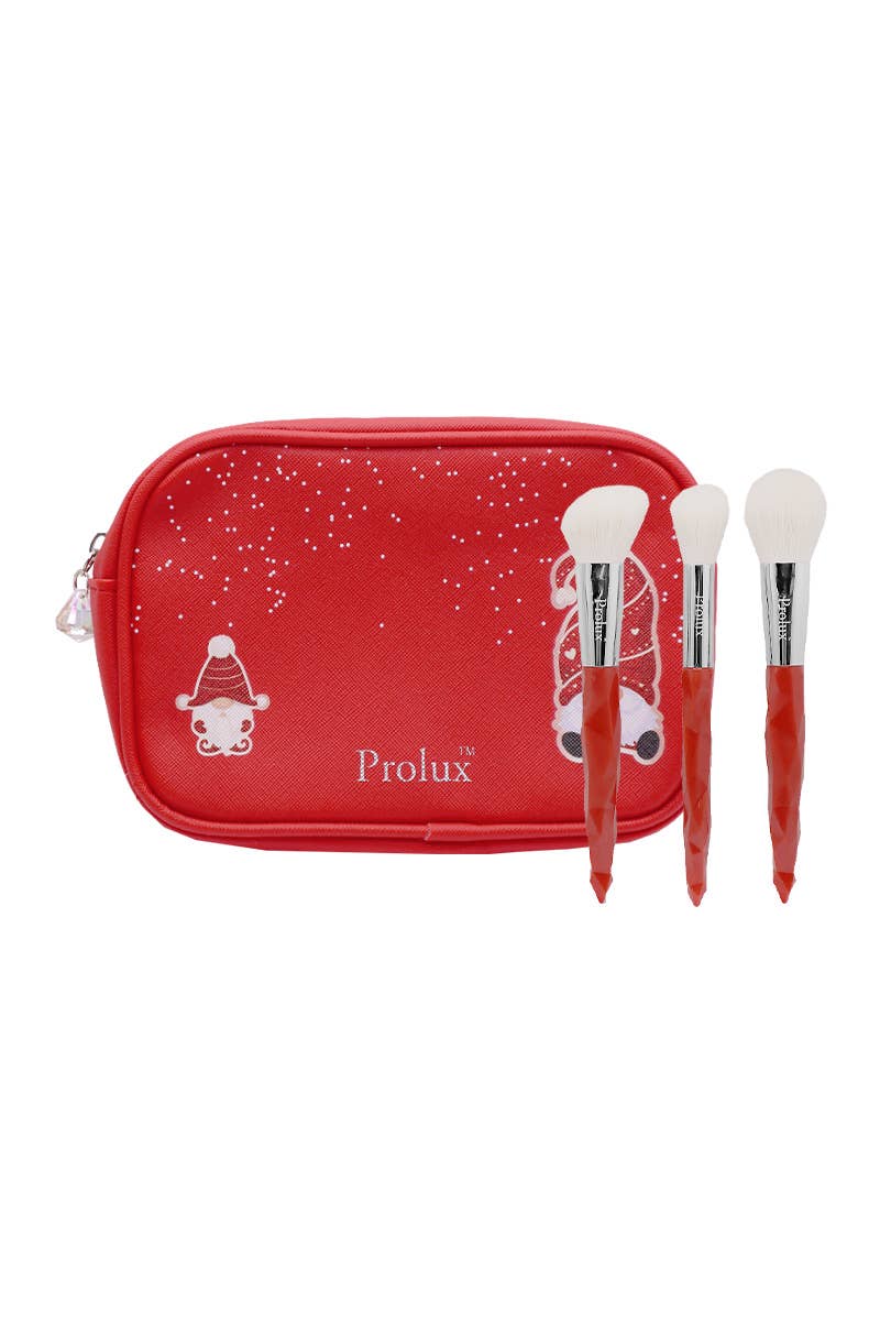 Prolux K-301 Wrapped In Gnome Makeup Brush & Bag Set - 6