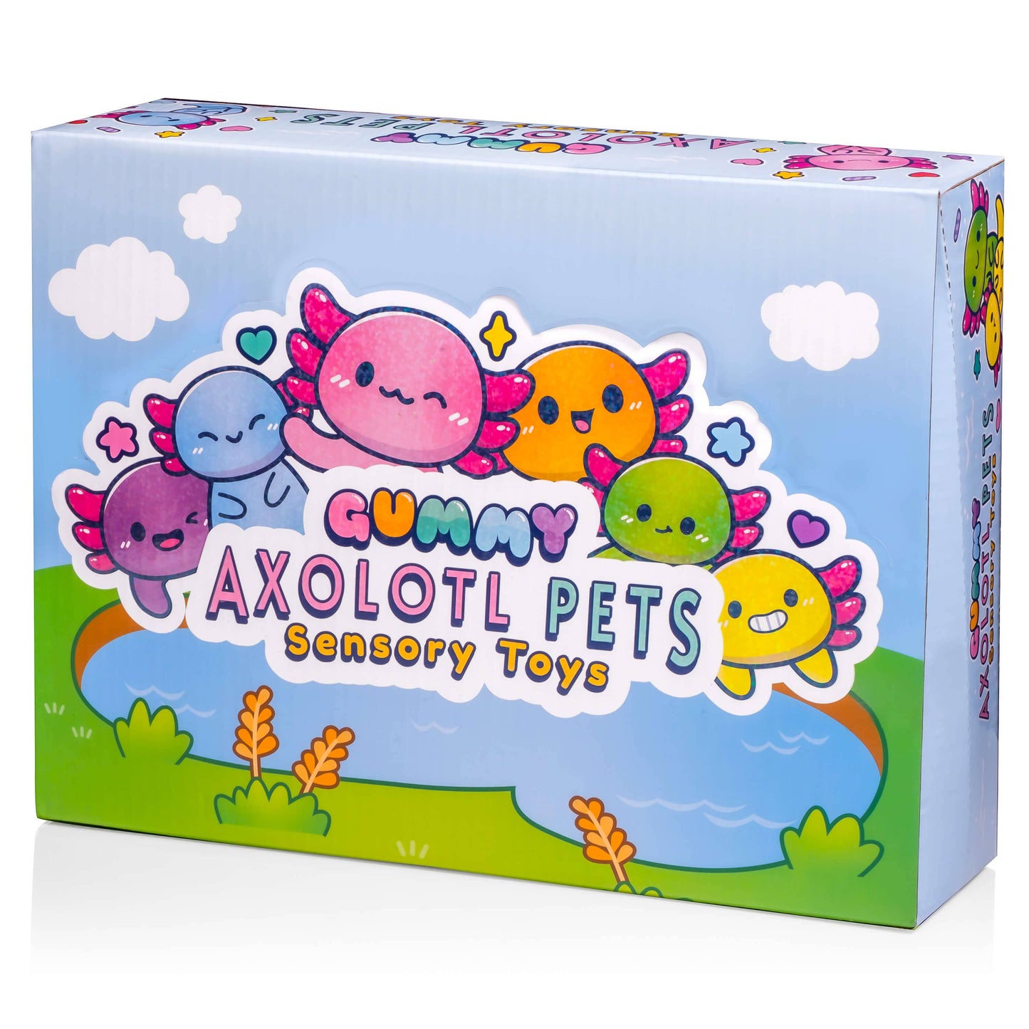 Gummy Axolotl Pets Sensory Squishy Toy (12pcs/case)