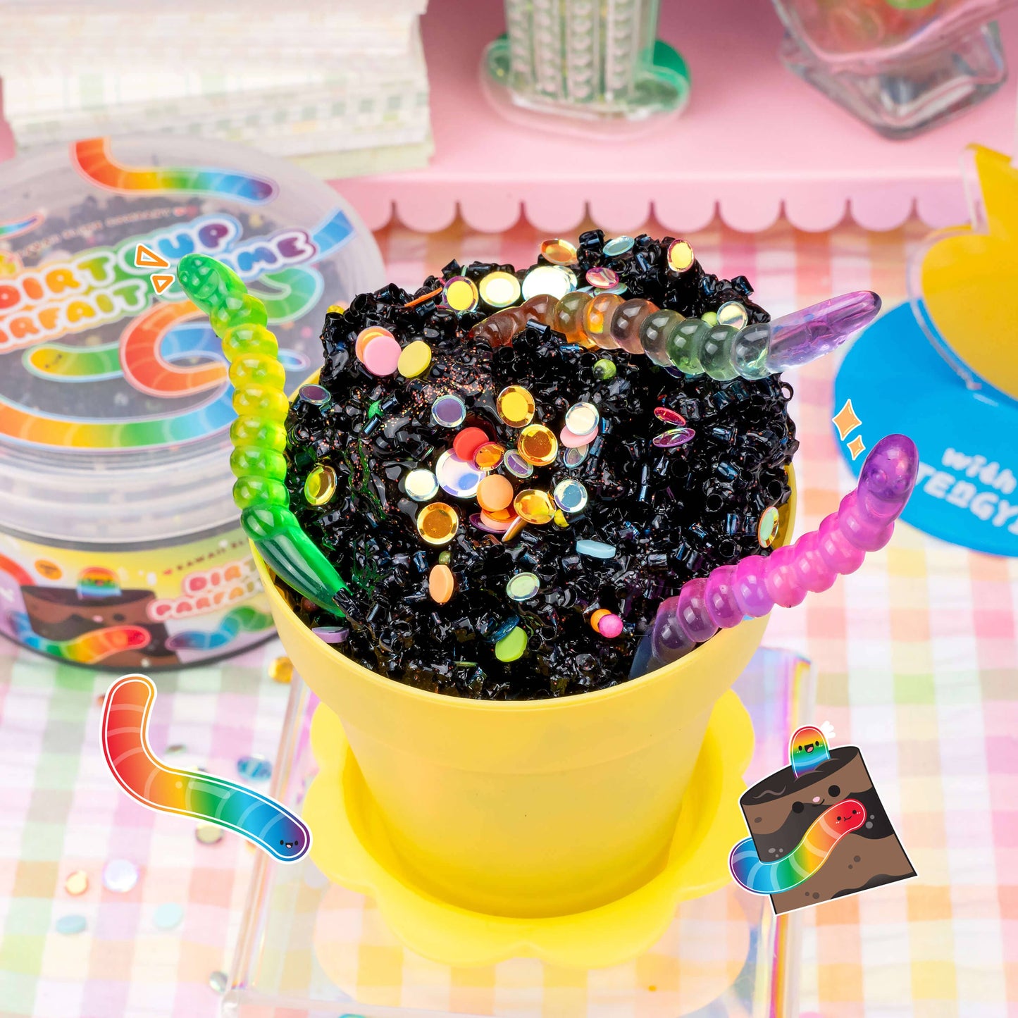 Dirt Cup Parfait 2 Slimes In 1 (4pcs/case)
