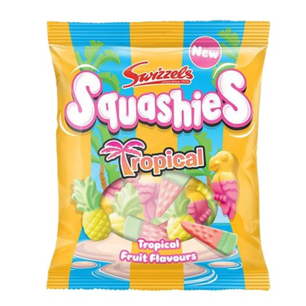 Limited Import Squashies UK, Tropical, 100g, 12ct