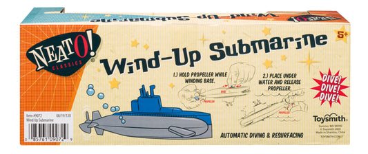 Neato! Classic Toys Wind Up Diving Submarine - Retro