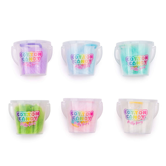 Fluffy Cotton Candy Bucket Capsule Toy