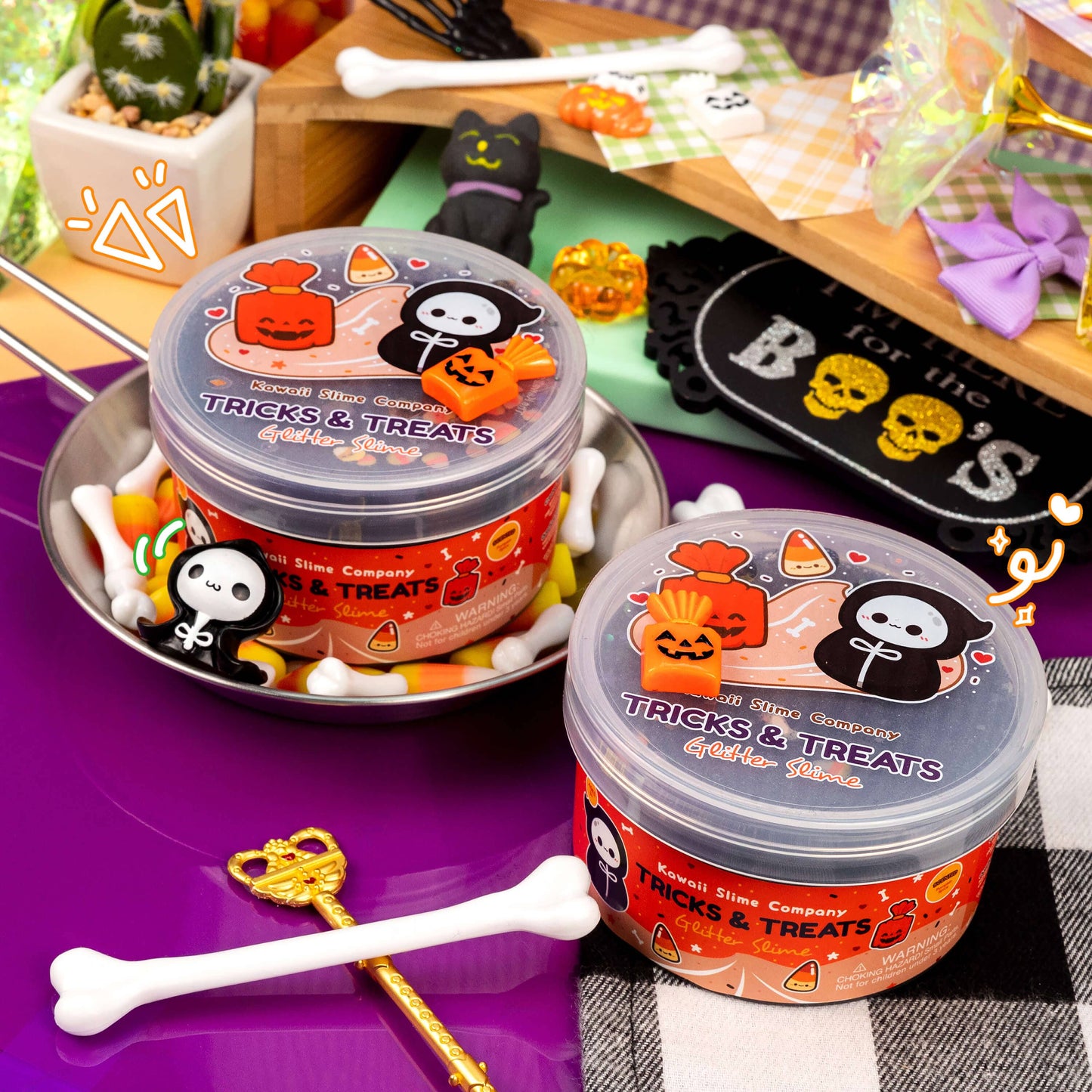 Tricks & Treats Glitter Slime