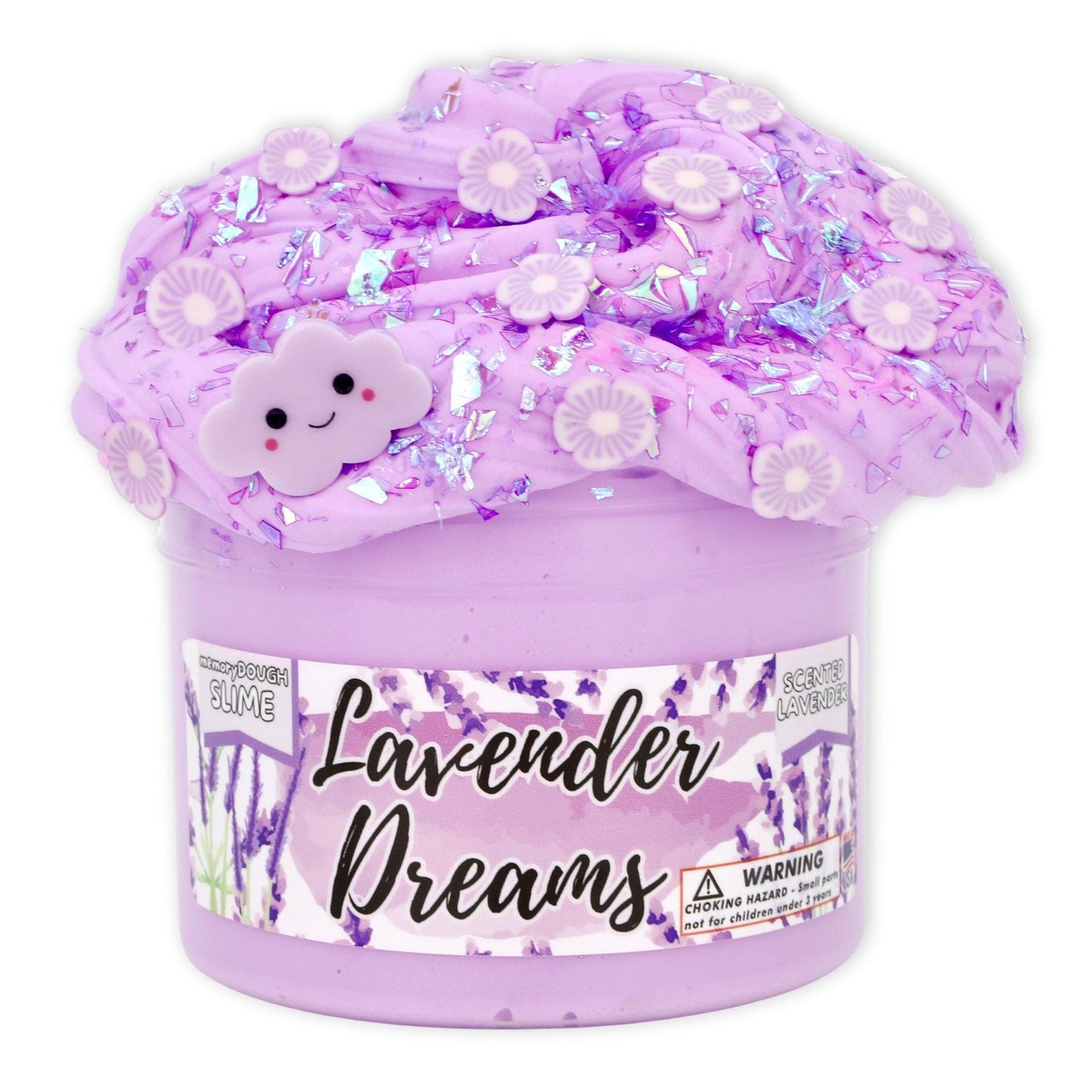 Lavender Dreams - Icee Textured Slime
