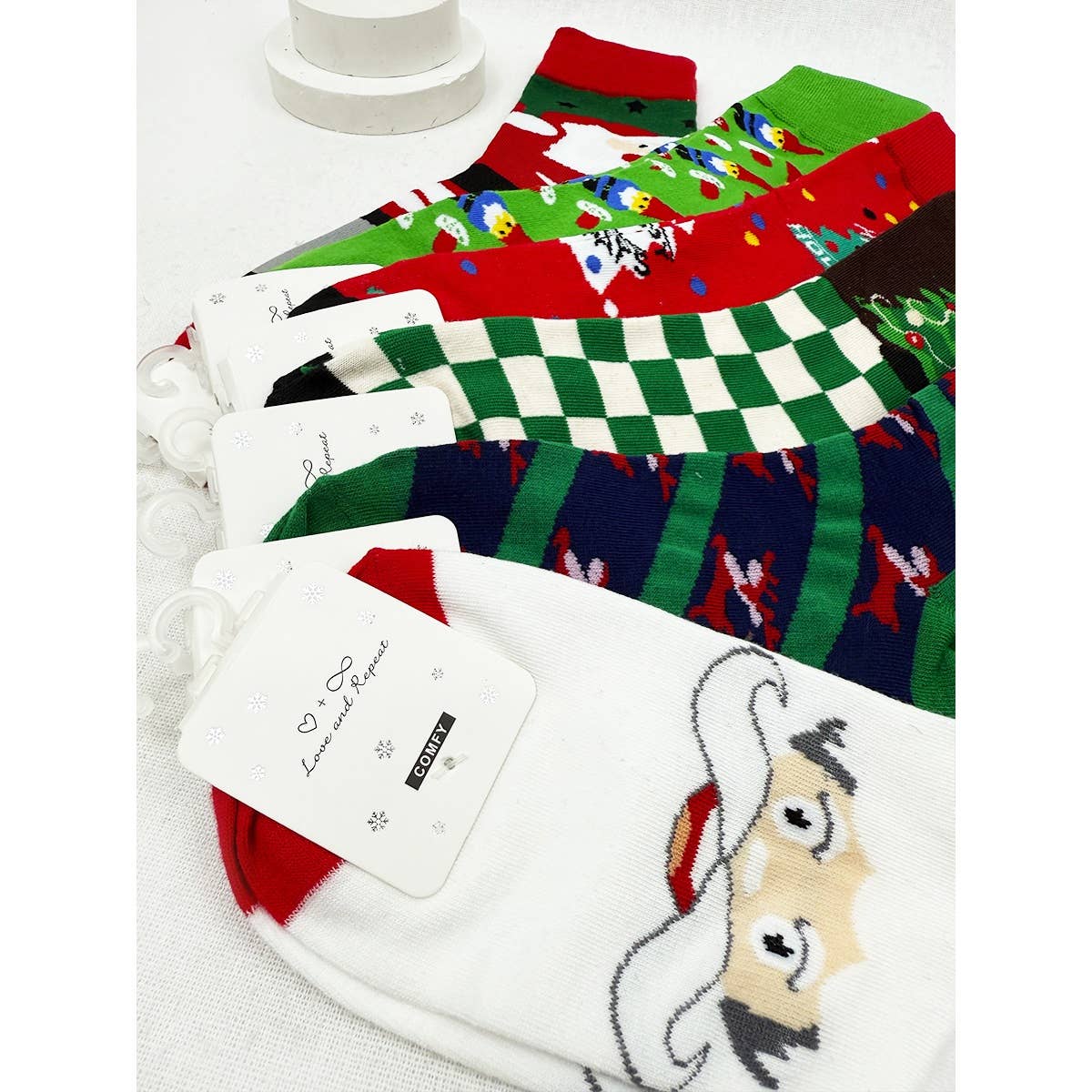 Cute Christmas Theme Socks