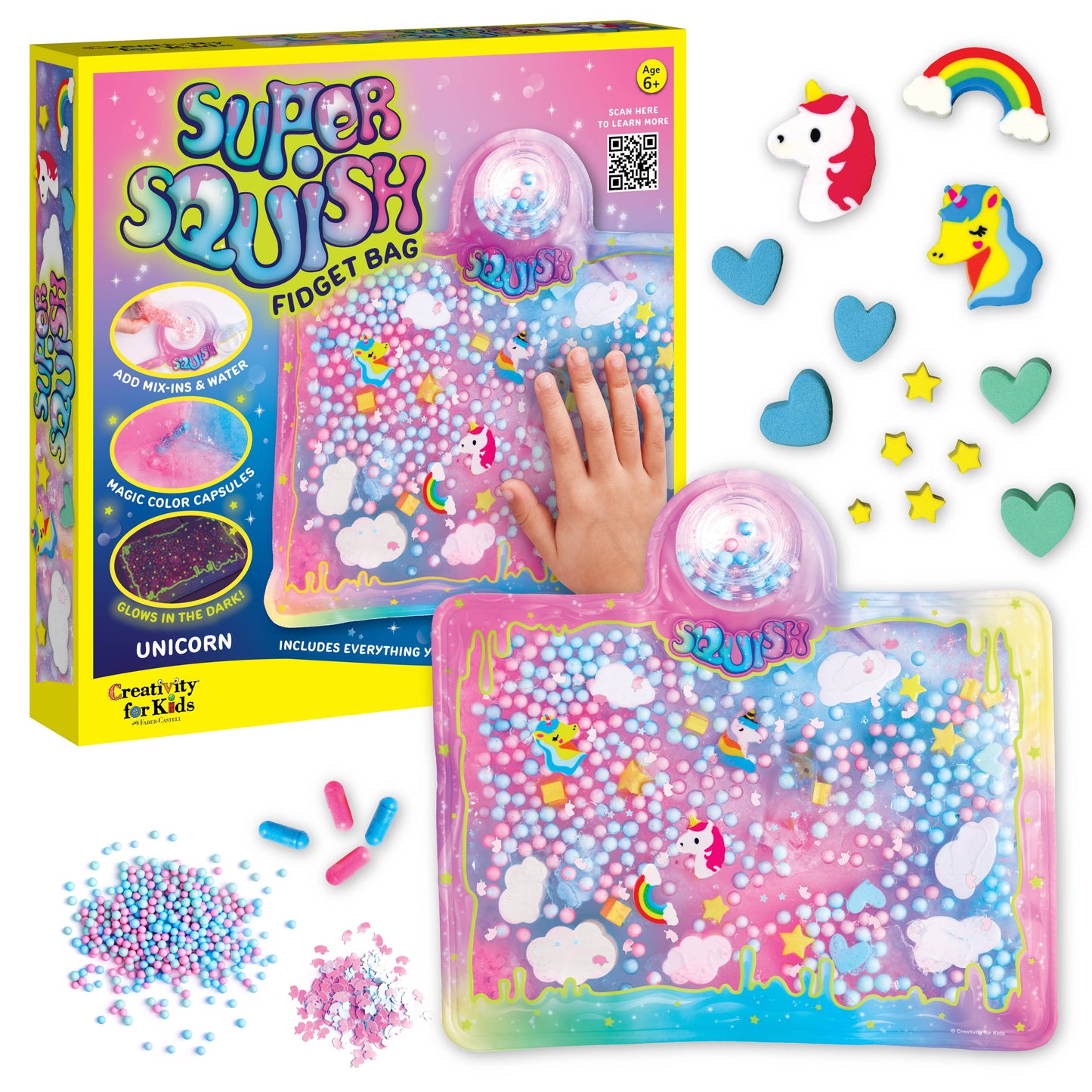 Mix and Make Your Own Super Squish Fidget Bag Craft Kit