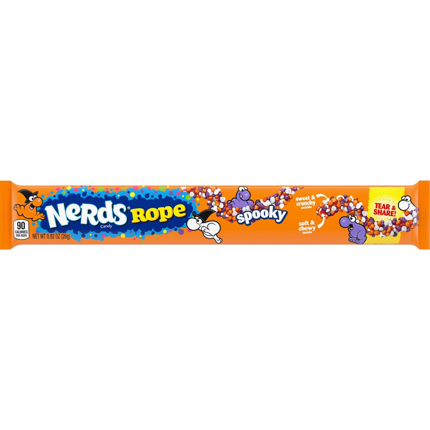 Spooky Nerds Halloween Ropes, 24ct