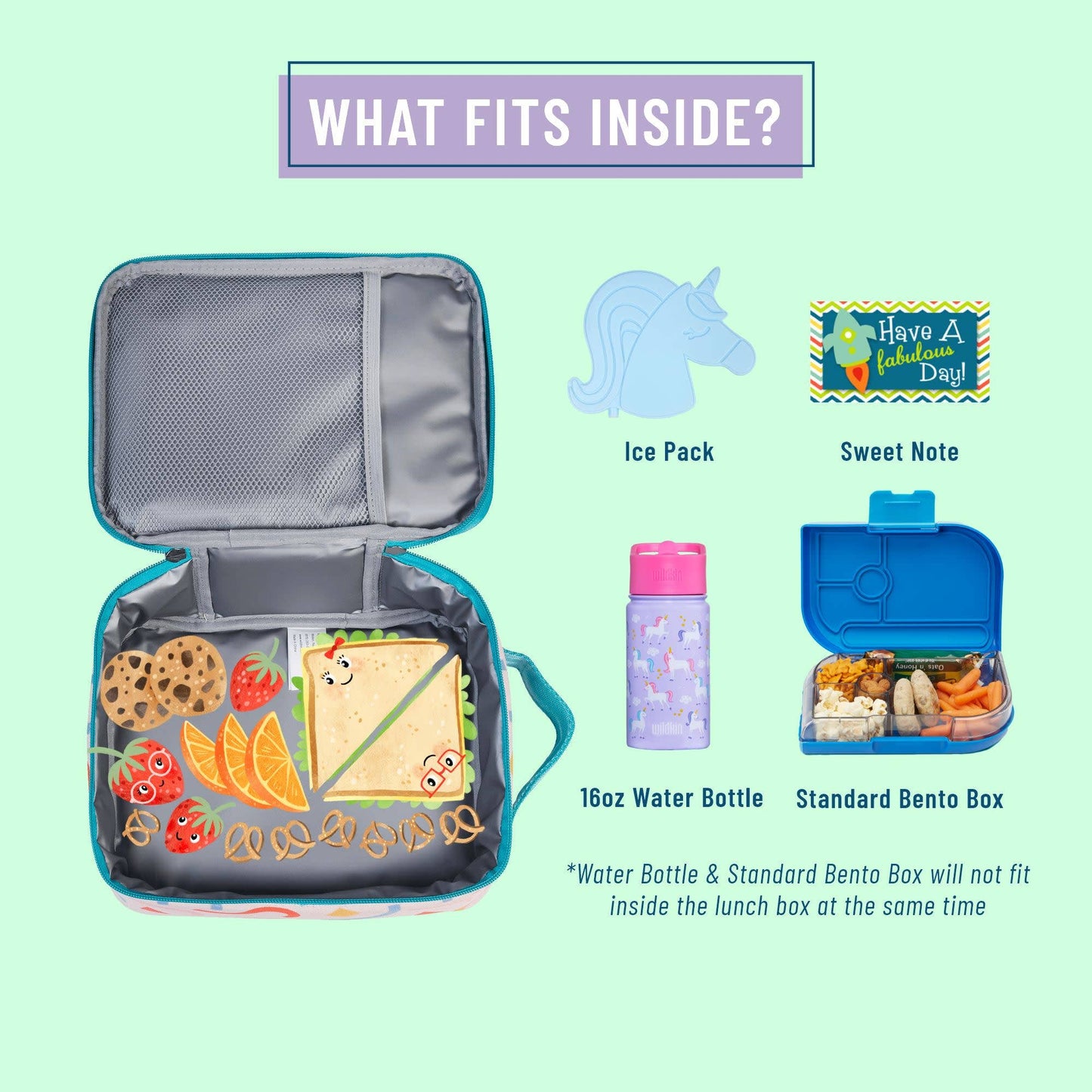 Confetti Peach Recycled Eco Lunch Bag