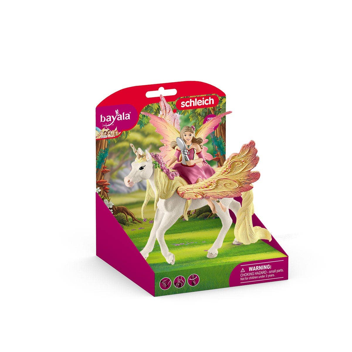 Fairy Feya With Pegasus Unicorn Fairy Toy Playset