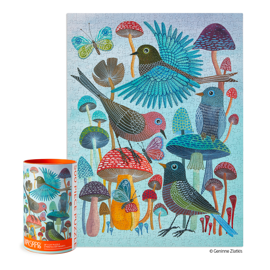 Mushroom Garden Puzzle | 500 Piece Puzzle