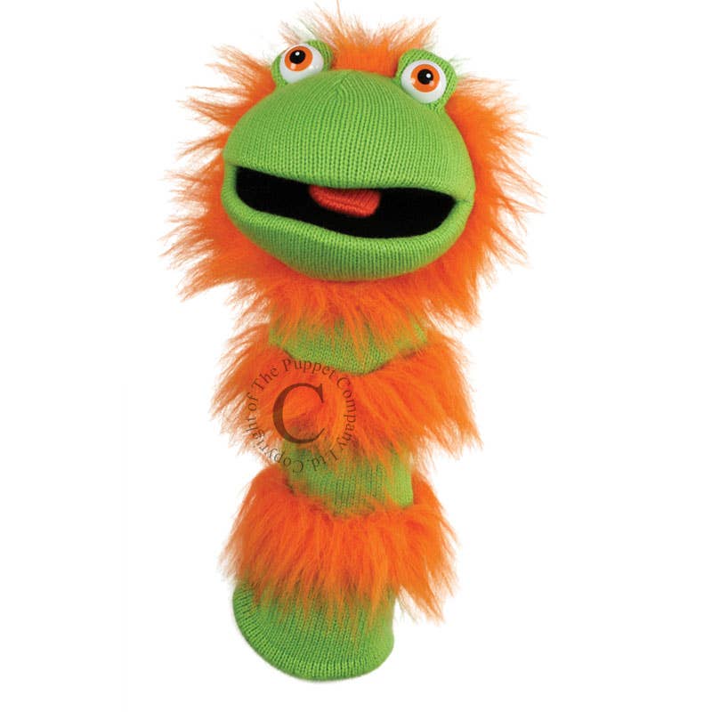 Knitted Puppets: Ginger