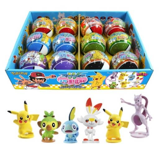 Pokémon Suction Figure Monster Ball– Gacha Blind Capsule Toy
