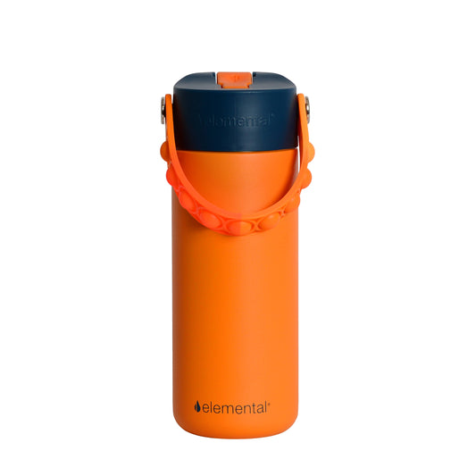 18oz Core Pop Bottle - Orange Tie Dye
