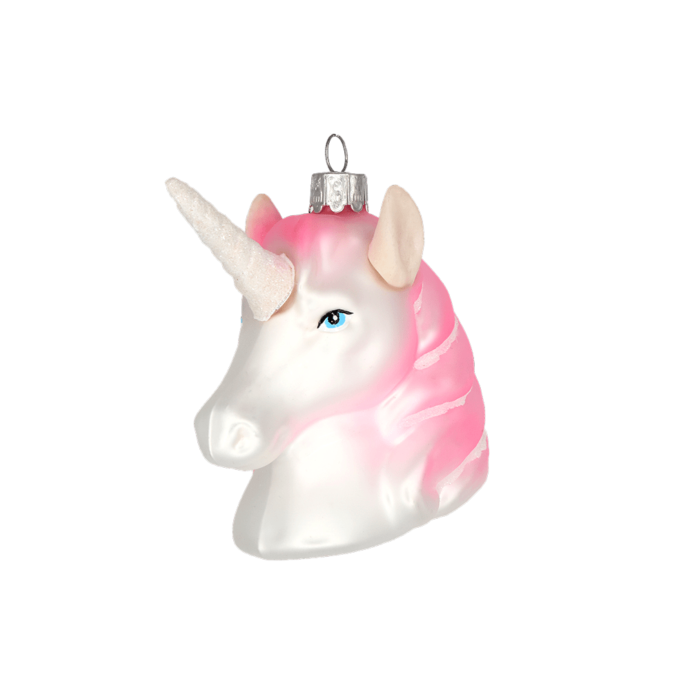 Unicorn Pink Ornament