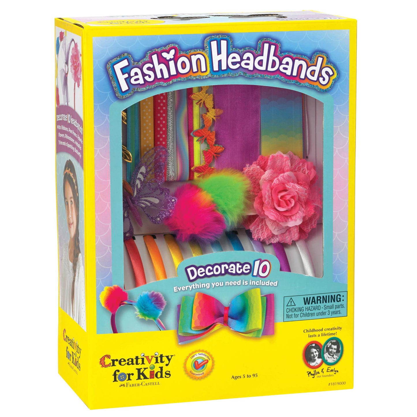 Fashion Headbands DIY Craft Kid for Kids Makes 10 Headbands