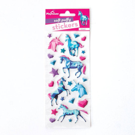 Unicorns Puffy Sticker