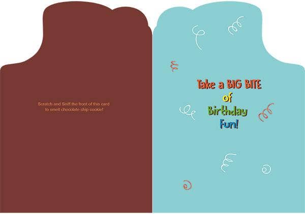 Cookie Scratch & Sniff-Chocolate Card