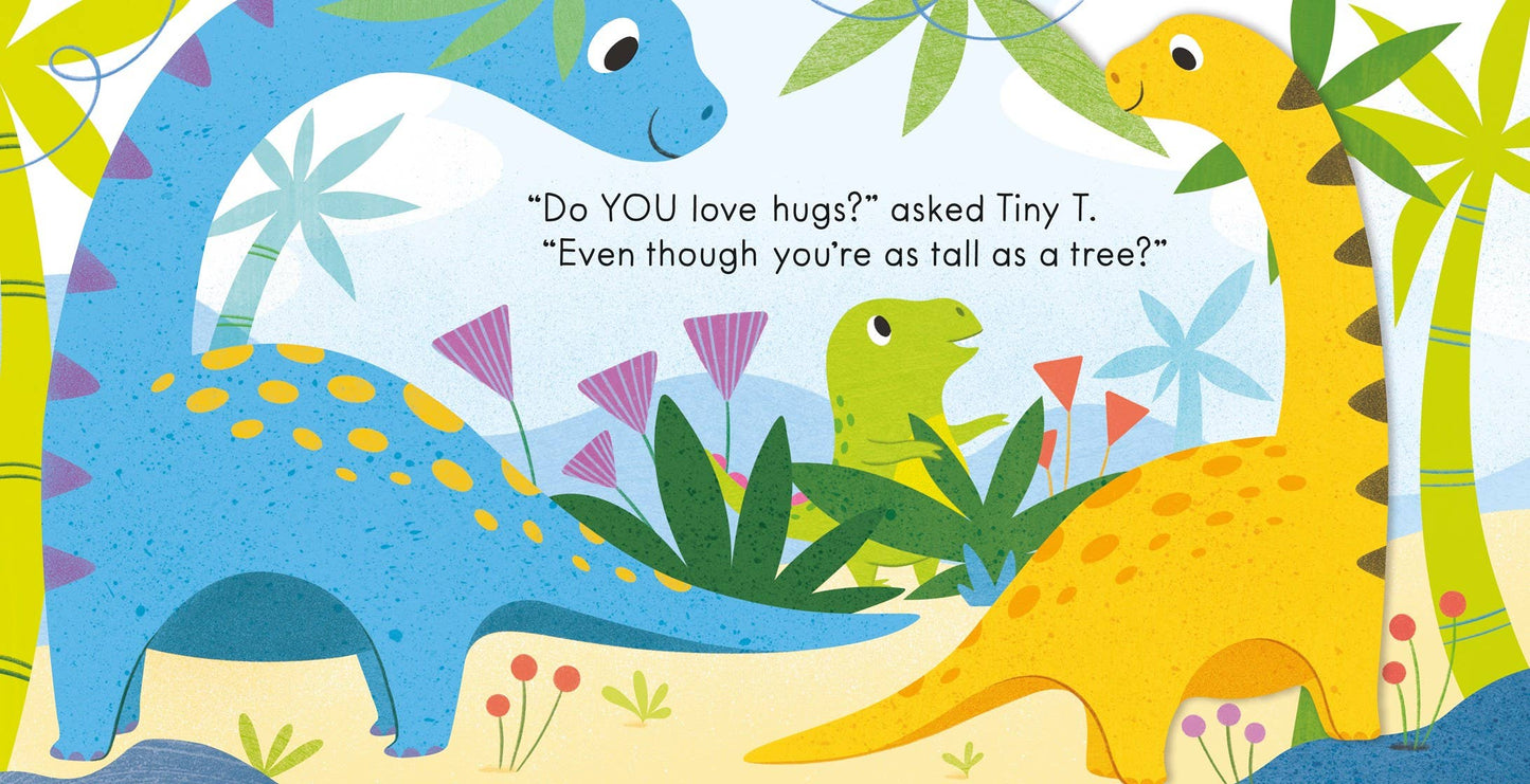 Dinosaurs Love Hugs board book : Usborne