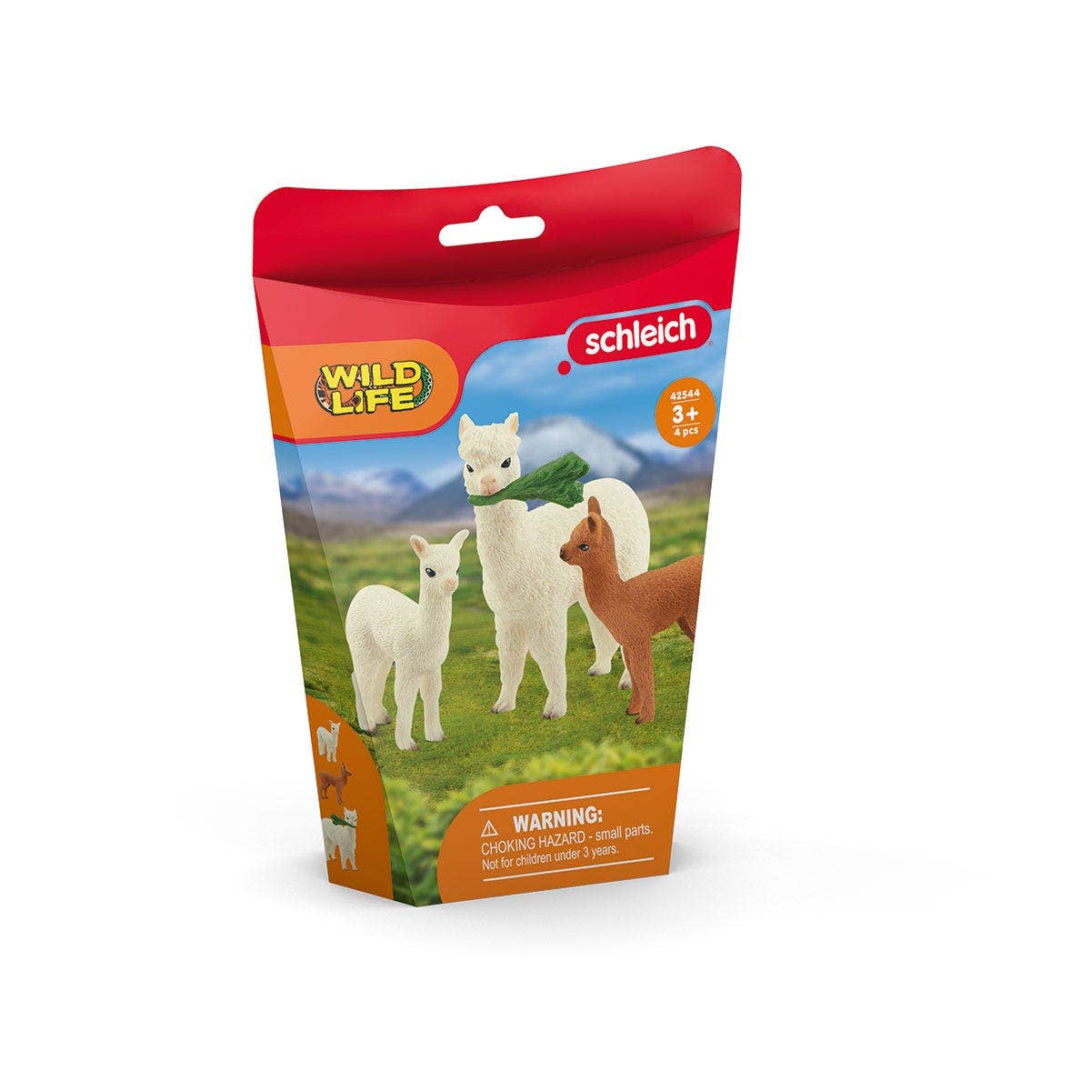 Alpaca Set Wild Animals Playset