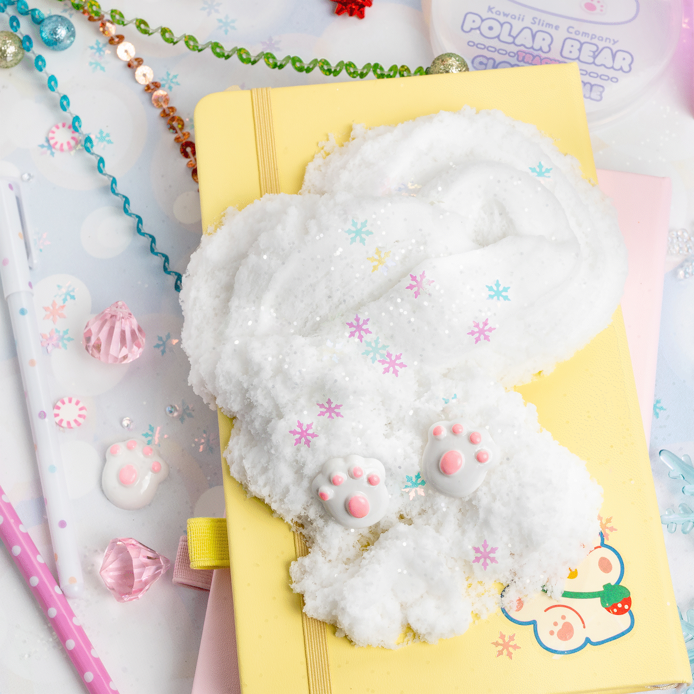 Polar Bear Tracks Cloud Signature Dome™ Slime (4pcs/case)