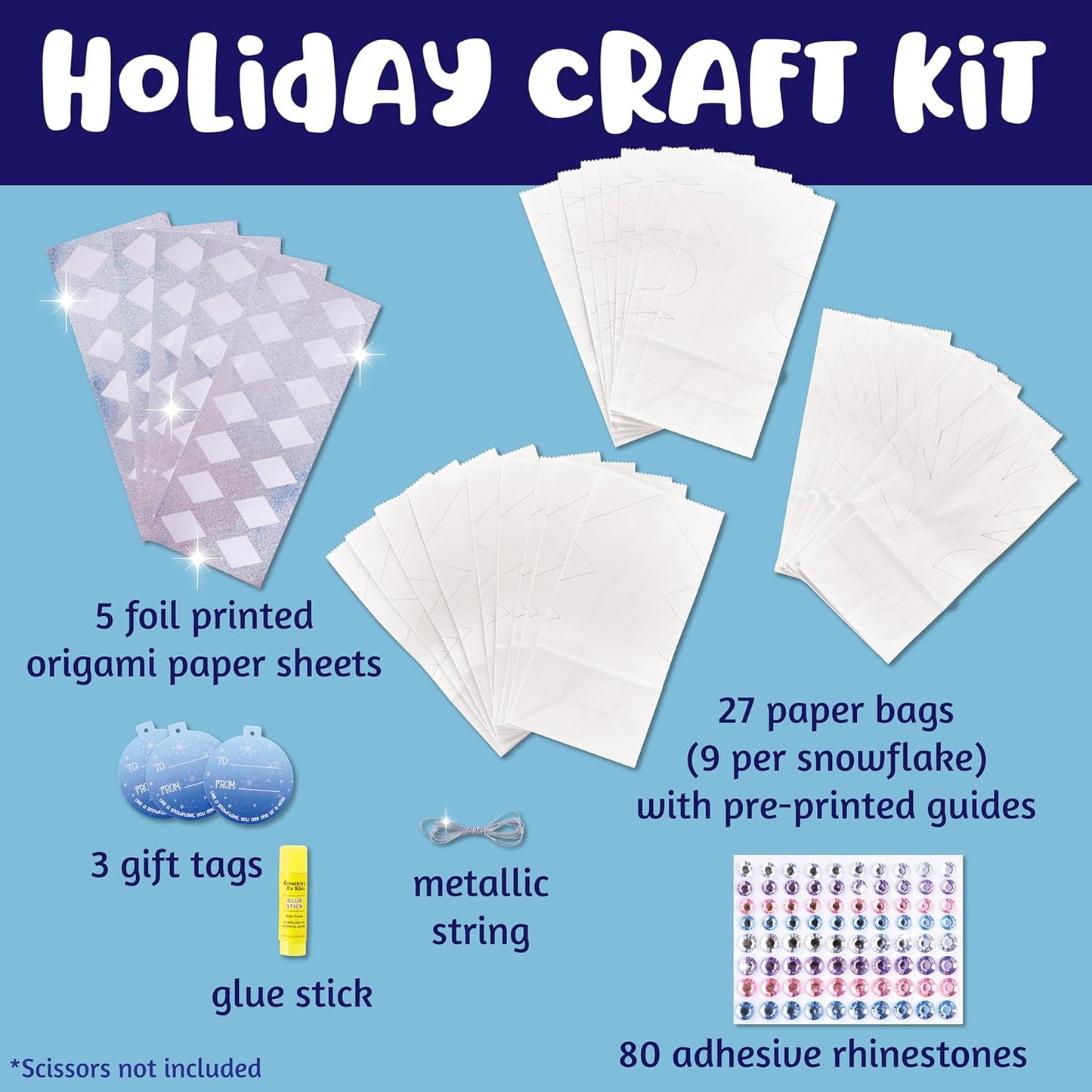 Make Your Own Snowflake Ornaments