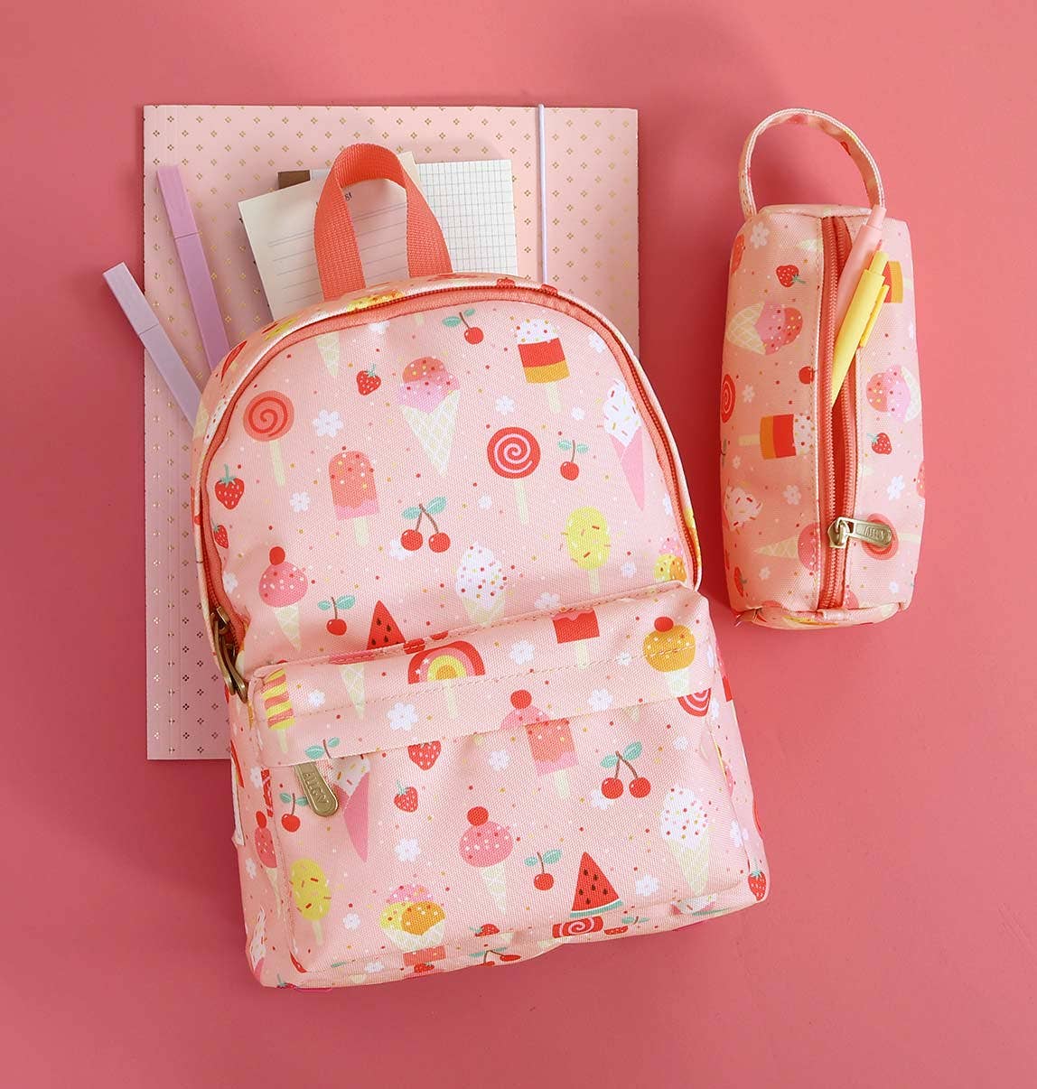 Kids pencil case: Ice cream
