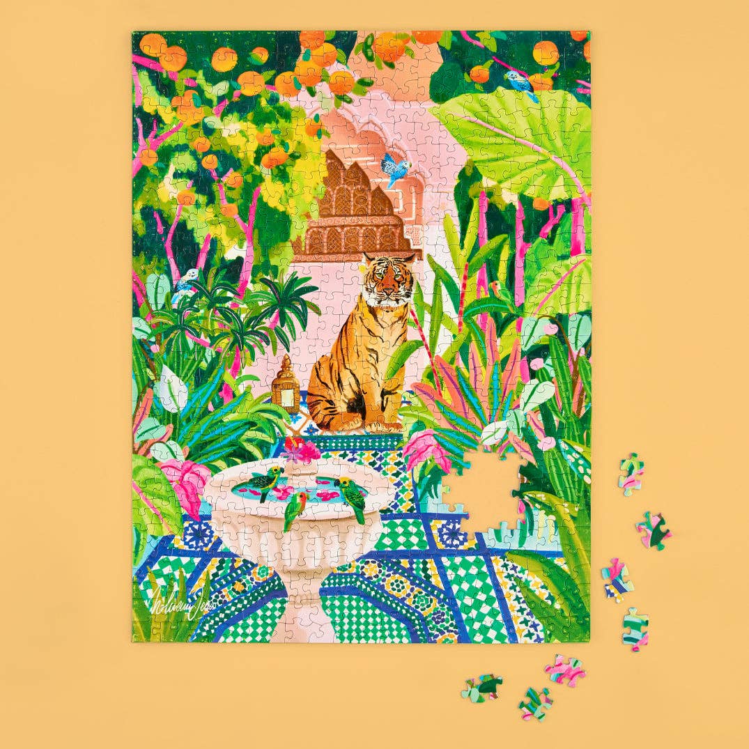 Peaceful Oasis 500 Piece Puzzle