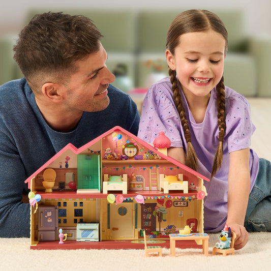 Moose Toys Bluey Birthday Celebration House