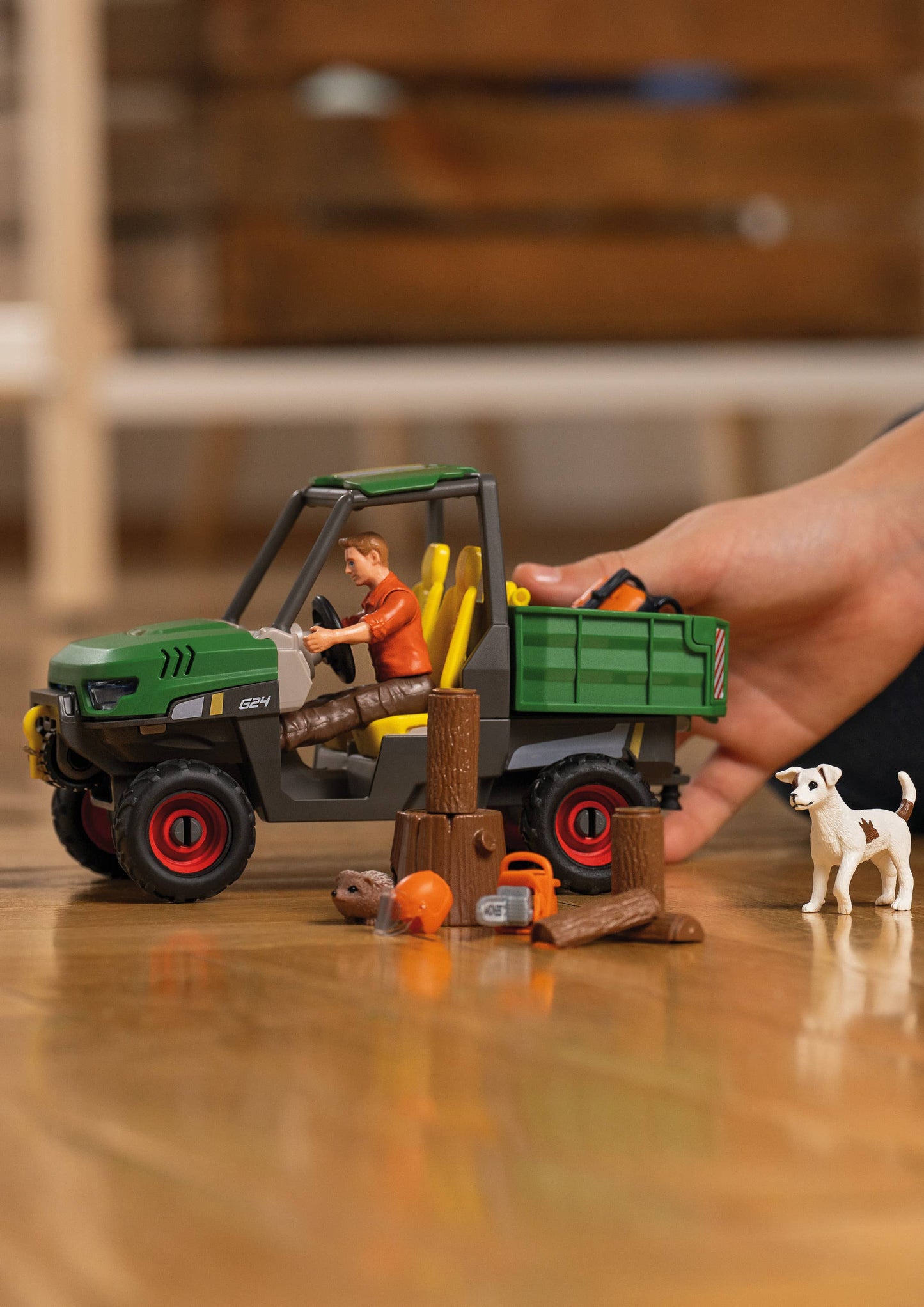 Working in the Forest Playset