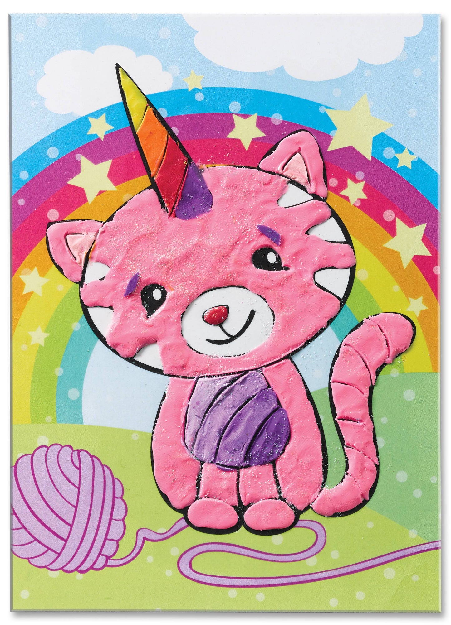 Do Art Coloring with Clay Unicorn & Friends