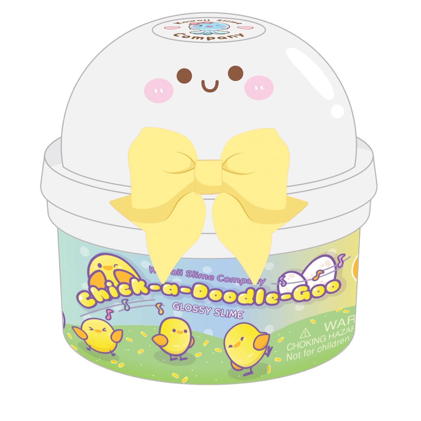 Chick-A-Doodle-Goo Glossy Slime (4pcs/case)
