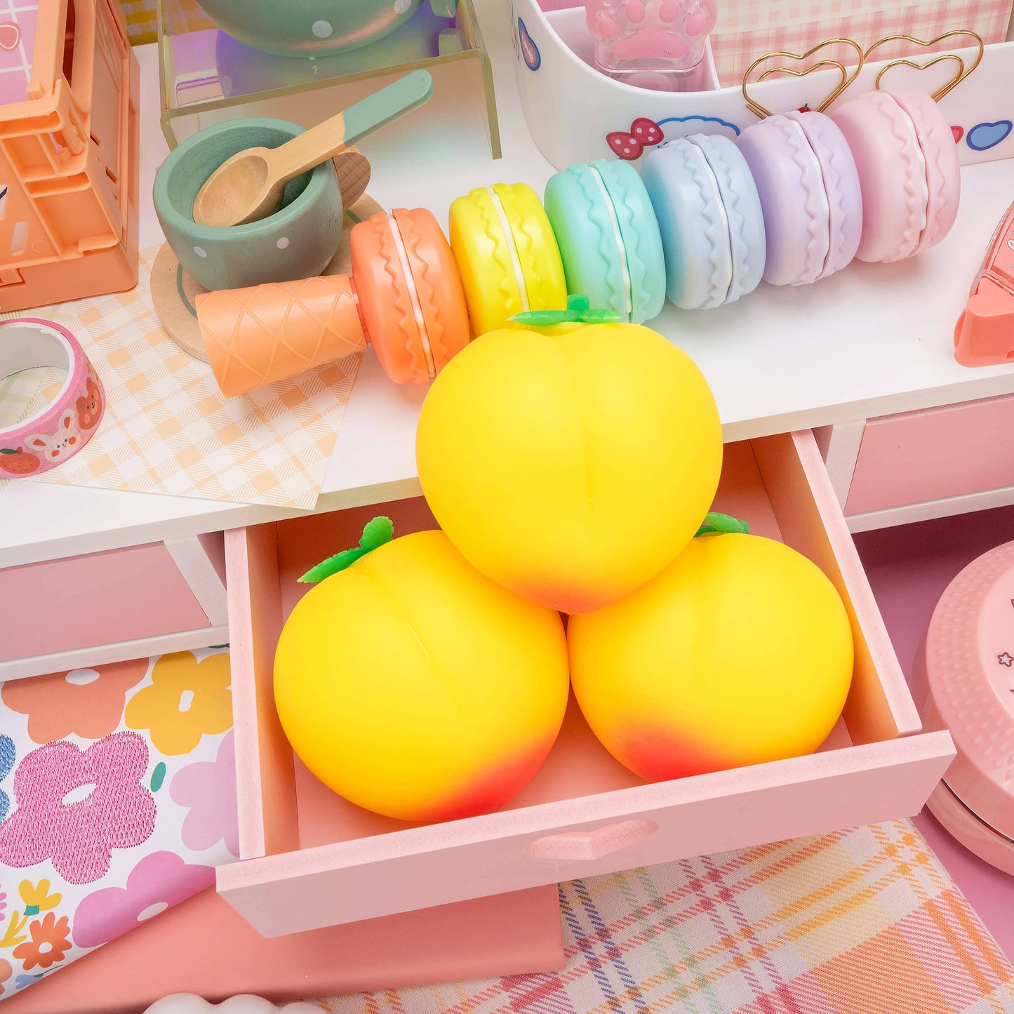 Just Peachy! Cute Georgia Peach Stress Ball (12pcs/case)