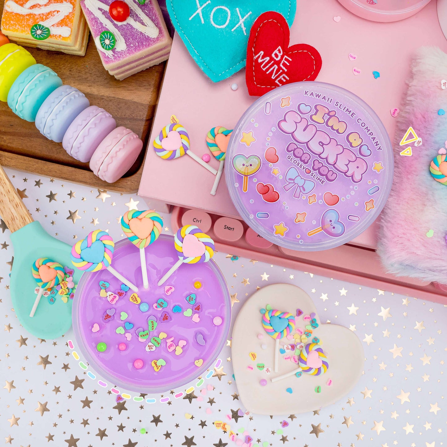 I'm A Sucker For You Glossy Signature Dome™ Slime (4pc/case)