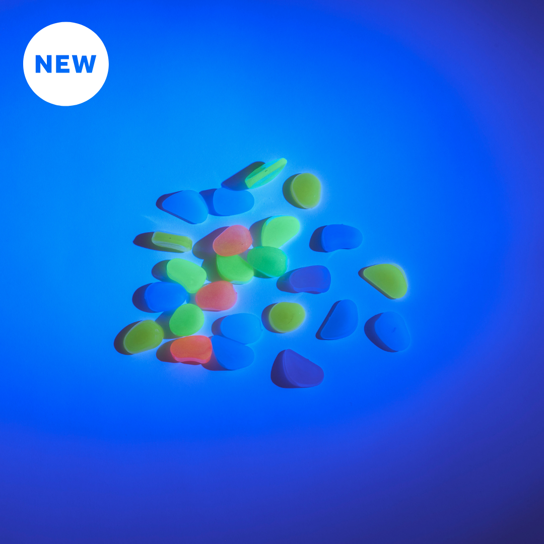Rainbow Galaxy Glow in the Dark Pebbles