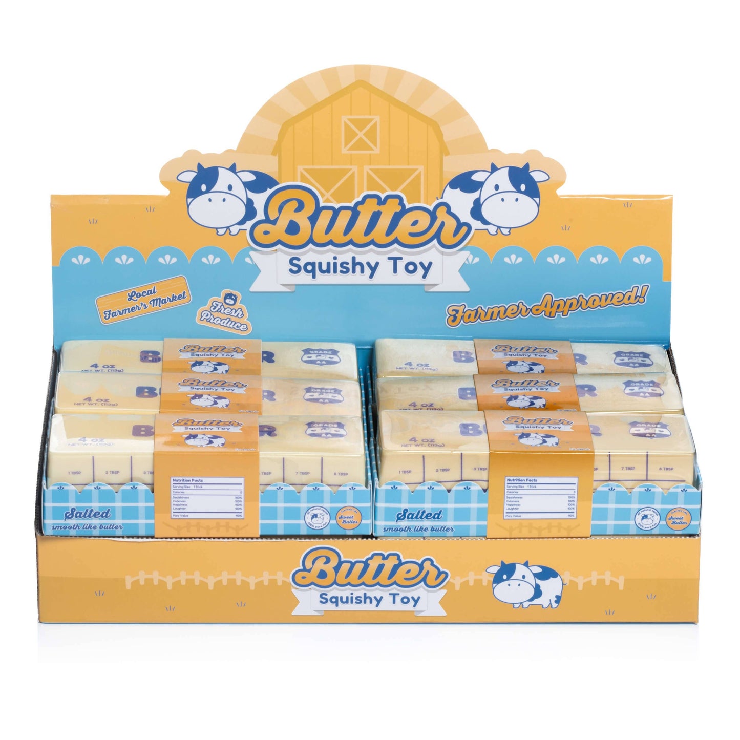 Butter Squishy Toy (12pcs/case)