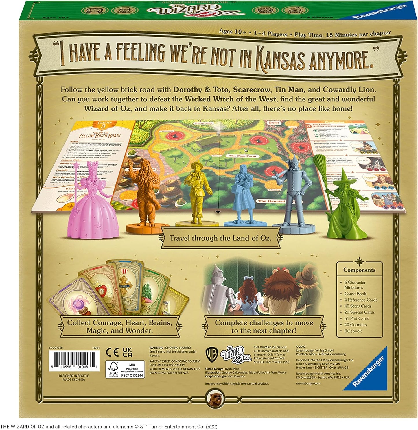 Wizard of Oz Adventure Book Game