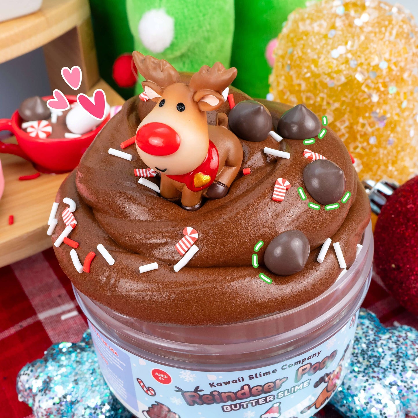 Reindeer Poop Butter Signature Dome™ Slime (4pcs/case)