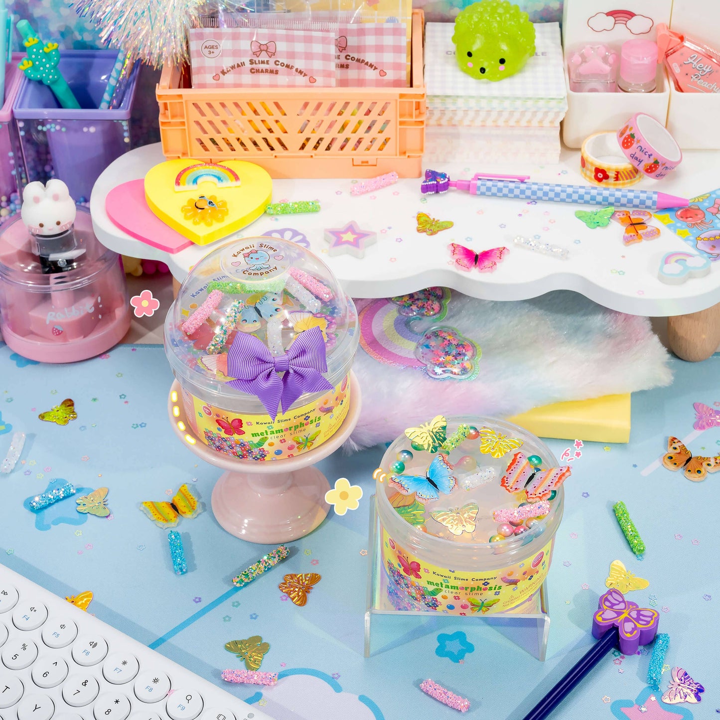 Metamorphosis Putty Clear Slime (4pcs/case)