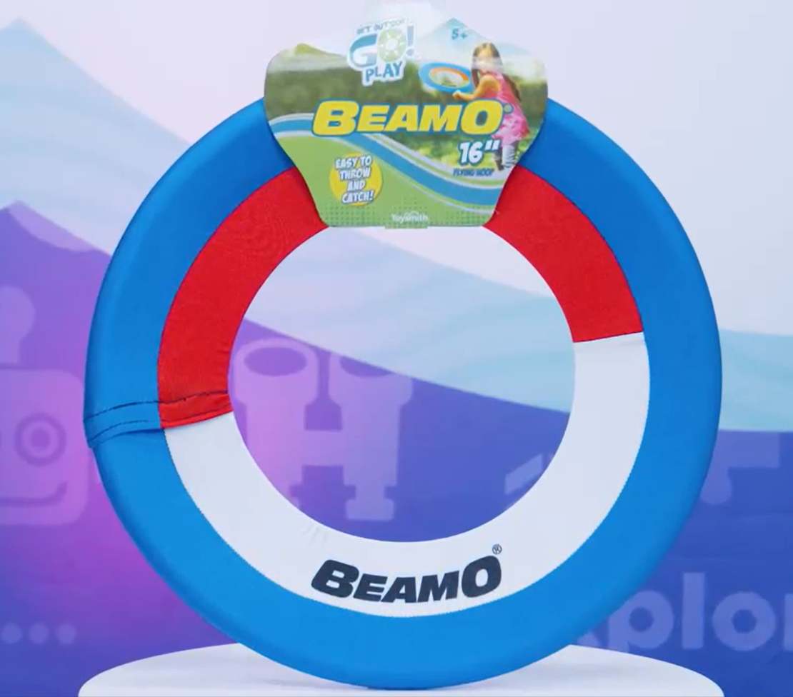 Get Outside GO™ Mini Beamo Flying Hoop 16", Throwing Disk