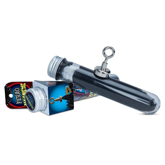 Ferromagnetic Fluid in Scientific Test Tube