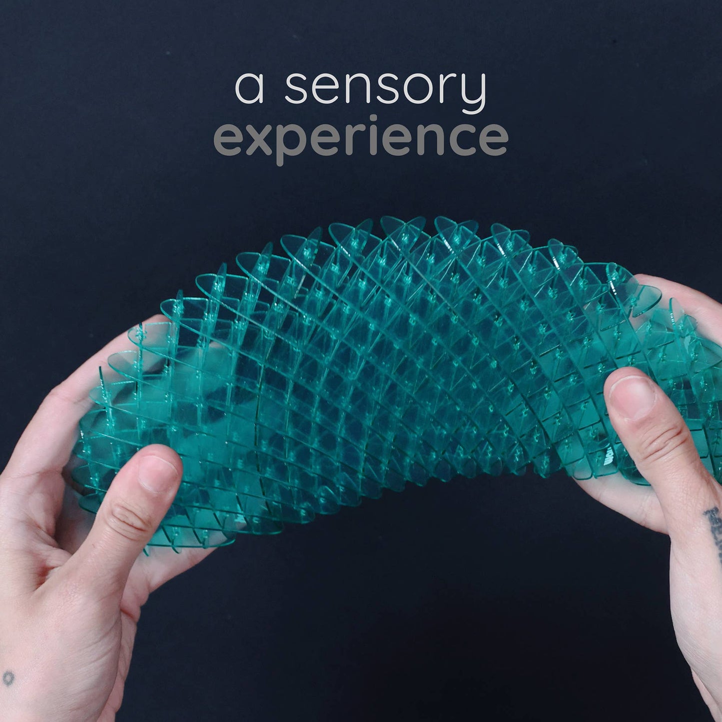 Morf Fidget Worm Blue Big