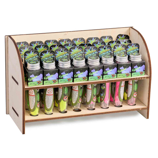 Phosphorescent Powder in Scientific Test Tube