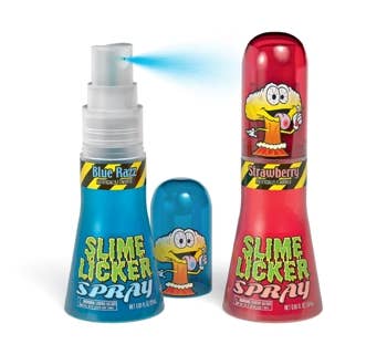 Slime Licker Spray, Blue Razz/Strawberry 12ct