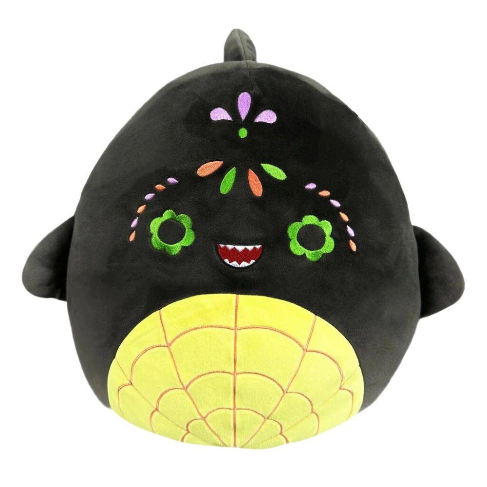 Halloween Squishmallow Oceana the Shark Day of the Dead Plush 8"