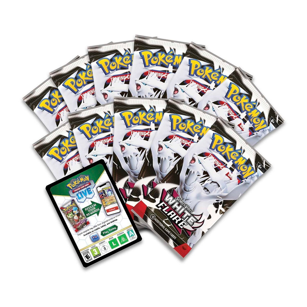 White Flare Elite Trainer Box